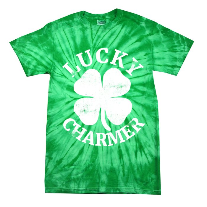 St Patricks Day Shirts LUCKY CHARMER Tie-Dye T-Shirt