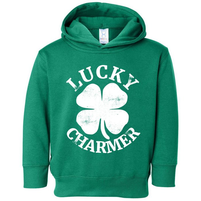 St Patricks Day Shirts LUCKY CHARMER Toddler Hoodie