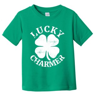 St Patricks Day Shirts LUCKY CHARMER Toddler T-Shirt