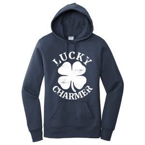 St Patricks Day Shirts LUCKY CHARMER Women's Pullover Hoodie