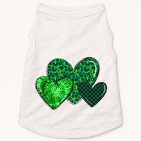 St Patricks Day Festive Heart Doggie Tank