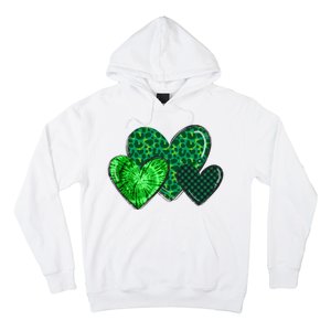 St Patricks Day Festive Heart Hoodie