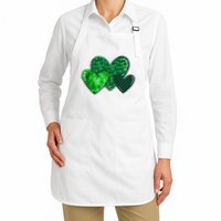 St Patricks Day Festive Heart Apron