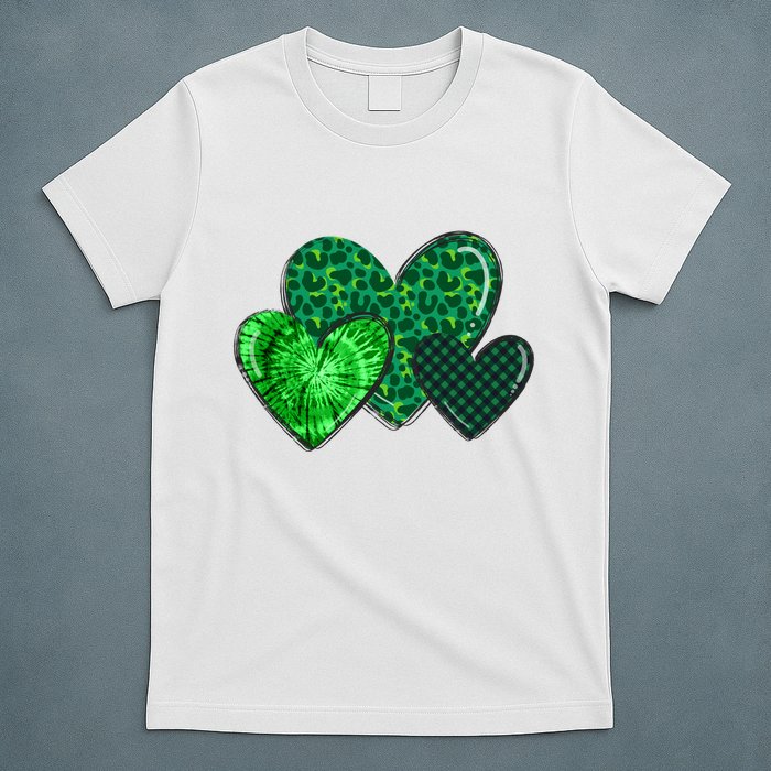 St Patricks Day Festive Heart T-Shirt