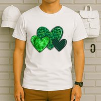 St Patricks Day Festive Heart T-Shirt