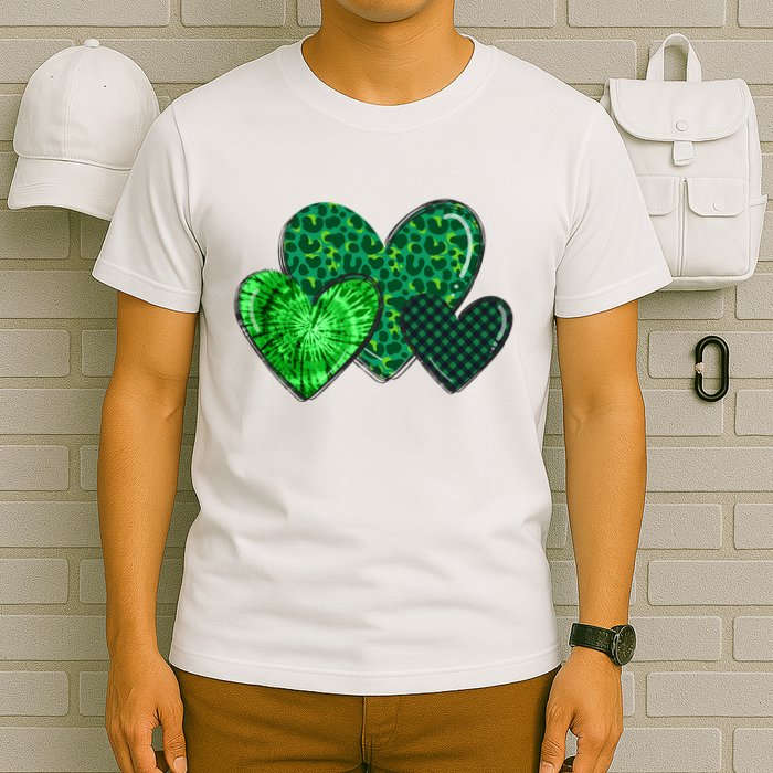 St Patricks Day Festive Heart T-Shirt
