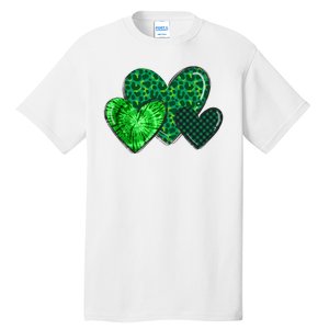 St Patricks Day Festive Heart Tall T-Shirt