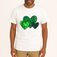 St Patricks Day Festive Heart Tall T-Shirt