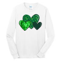 St Patricks Day Festive Heart Tall Long Sleeve T-Shirt