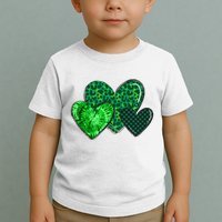 St Patricks Day Festive Heart Toddler T-Shirt
