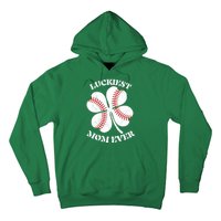 St Patrick's Day Shamrock Luckiest Mom Ever Irish Saint Paddy's Hoodie