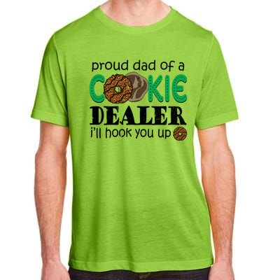 Scout Proud Dad Of A Cookie Dealer Troop Leader Adult ChromaSoft Performance T-Shirt