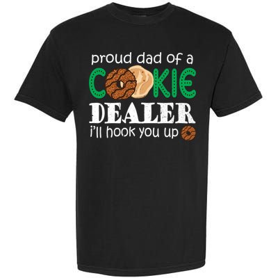 Scout Proud Dad Of A Cookie Dealer Troop Leader Garment-Dyed Heavyweight T-Shirt