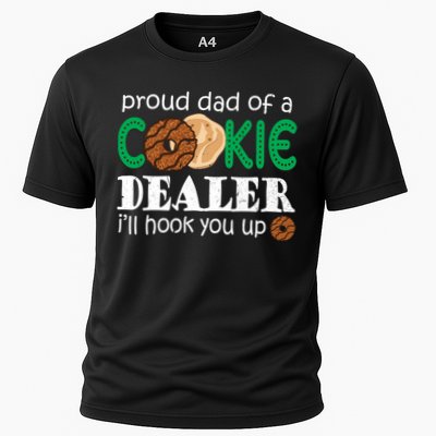 Scout Proud Dad Of A Cookie Dealer Troop Leader Performance Shirt