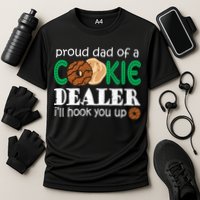 Scout Proud Dad Of A Cookie Dealer Troop Leader Cooling Performance Crew T-Shirt