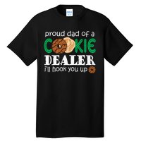 Scout Proud Dad Of A Cookie Dealer Troop Leader Tall T-Shirt