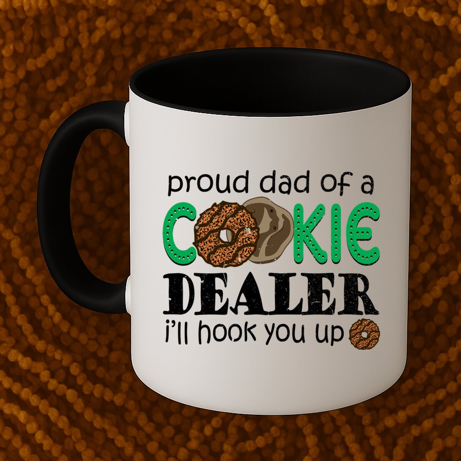 Scout Proud Dad Of A Cookie Dealer Troop Leader Mug