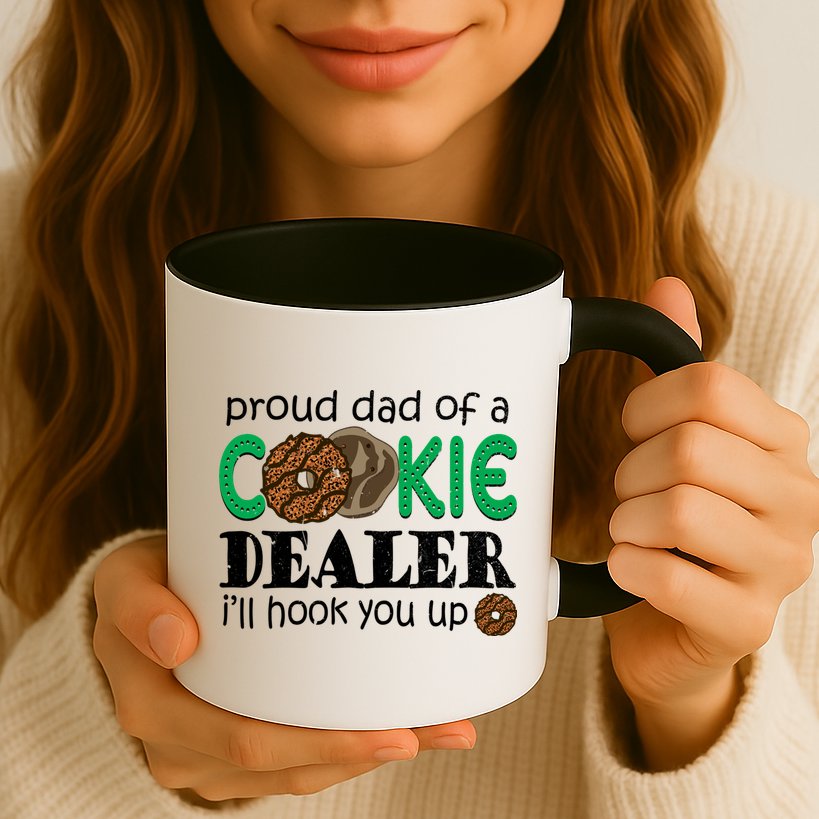 Scout Proud Dad Of A Cookie Dealer Troop Leader Mug