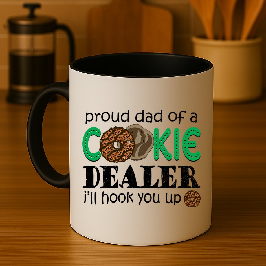 Scout Proud Dad Of A Cookie Dealer Troop Leader Mug