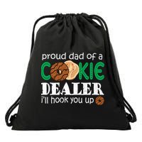 Scout Proud Dad Of A Cookie Dealer Troop Leader Drawstring Bag