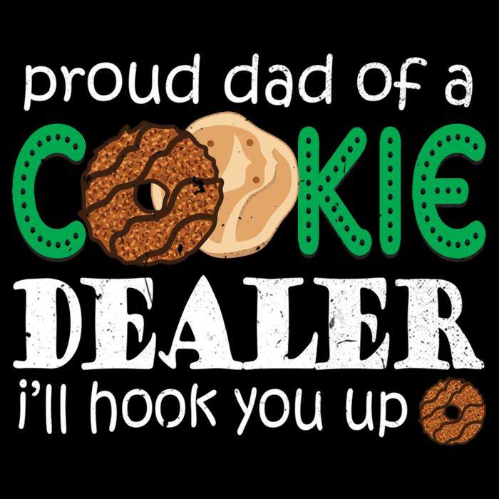 Scout Proud Dad Of A Cookie Dealer Troop Leader 16 in Basic Backpack