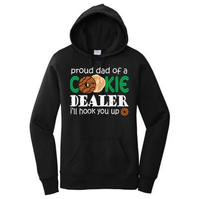 Scout Proud Dad Of A Cookie Dealer Troop Leader Women's Pullover Hoodie