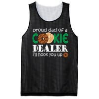 Scout Proud Dad Of A Cookie Dealer Troop Leader Mesh Reversible Basketball Jersey Tank