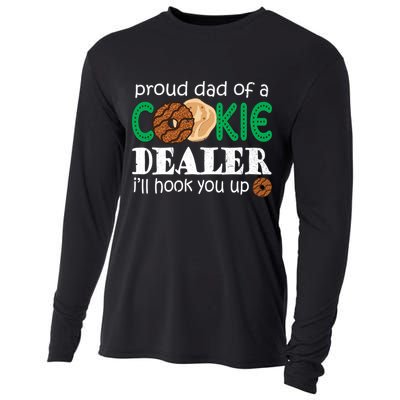 Scout Proud Dad Of A Cookie Dealer Troop Leader Cooling Performance Long Sleeve Crew