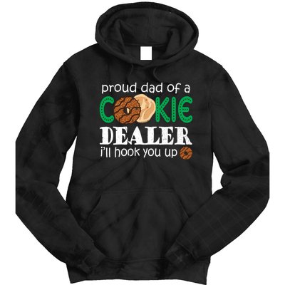 Scout Proud Dad Of A Cookie Dealer Troop Leader Tie Dye Hoodie