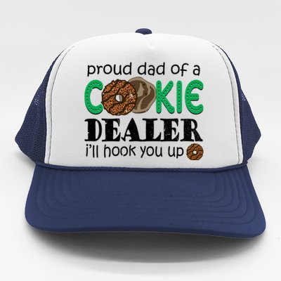 Scout Proud Dad Of A Cookie Dealer Troop Leader Trucker Hat