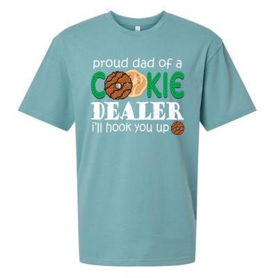 Scout Proud Dad Of A Cookie Dealer Troop Leader Sueded Cloud Jersey T-Shirt