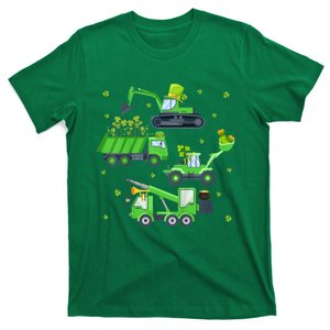 St Patricks Day Shirts Crane Truck Construction T-Shirt