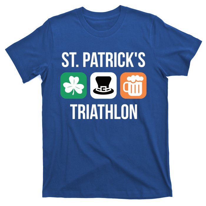 St Patrick's Day Gift Irish Triathlon Ing Gift T-Shirt