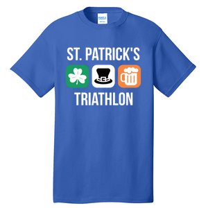 St Patrick's Day Gift Irish Triathlon Ing Gift Tall T-Shirt