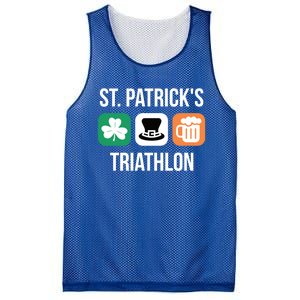 St Patrick's Day Gift Irish Triathlon Ing Gift Mesh Reversible Basketball Jersey Tank