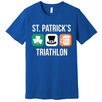 St Patrick's Day Gift Irish Triathlon Ing Gift Premium T-Shirt