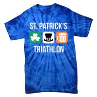 St Patrick's Day Gift Irish Triathlon Ing Gift Tie-Dye T-Shirt