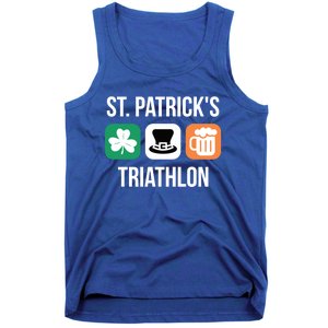 St Patrick's Day Gift Irish Triathlon Ing Gift Tank Top