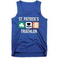 St Patrick's Day Gift Irish Triathlon Ing Gift Tank Top