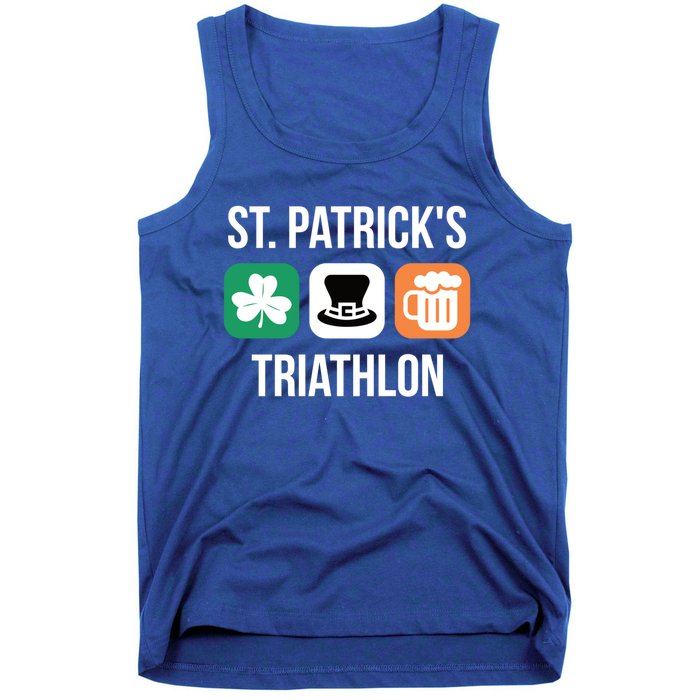 St Patrick's Day Gift Irish Triathlon Ing Gift Tank Top