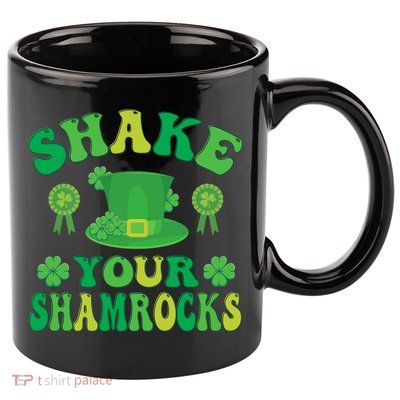 St Patricks Day Premium 11oz C Handle Ceramic Mug