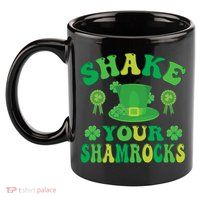 St Patricks Day Premium 11oz C Handle Ceramic Mug