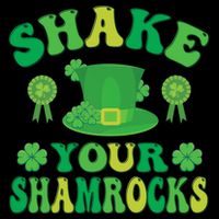 St Patricks Day Premium Cropped Pullover Crew