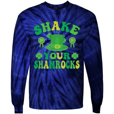 St Patricks Day Premium Tie-Dye Long Sleeve Shirt