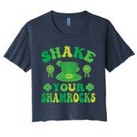 St Patricks Day Premium Women's Crop Top Tee