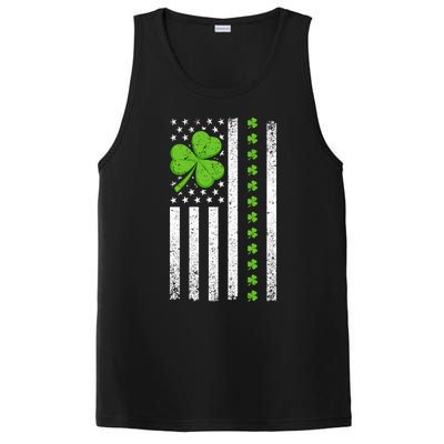 St Patrick's Day Irish American Flag Great Gift PosiCharge Competitor Tank