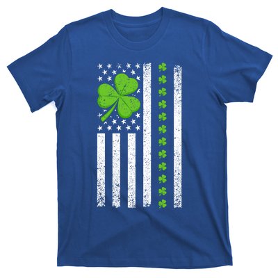 St Patrick's Day Irish American Flag Great Gift T-Shirt