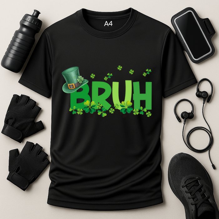 Saint Patricks Day Bruh St Pattys Day Cooling Performance Crew T-Shirt
