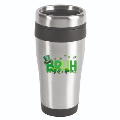 Saint Patricks Day Bruh St Pattys Day 16oz Travel Tumbler