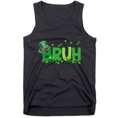 Saint Patricks Day Bruh St Pattys Day Tank Top